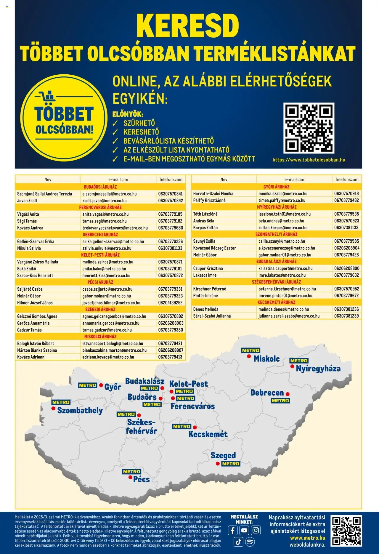 Metro akciós ujság - amely érvényes a következő dátumtól: 2025.03.01. | Oldal: 14 | Termékek: Szőlő, Debreceni