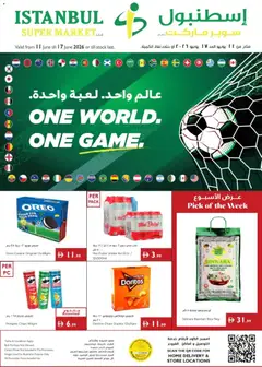 Preview of Istanbul Supermarket catalogue valid from 11.06.2026