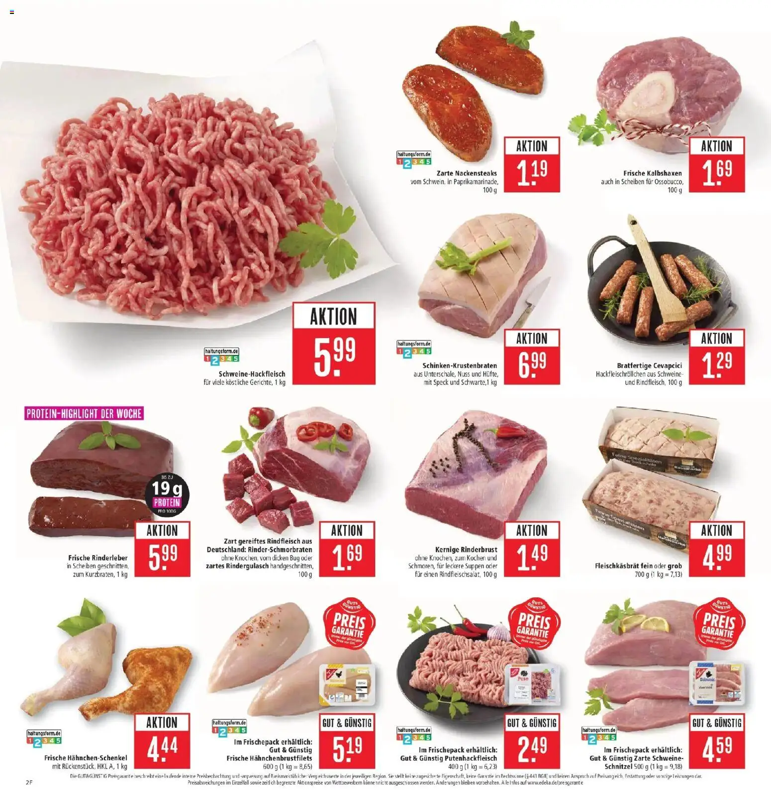 Marktkauf Prospekt Heidenheim (ab 21.09.2026) » Angebote online | Seite: 2 | Produkte: Nackensteaks, Hahnchenschenkel, Spezialitäten, Cevapcici