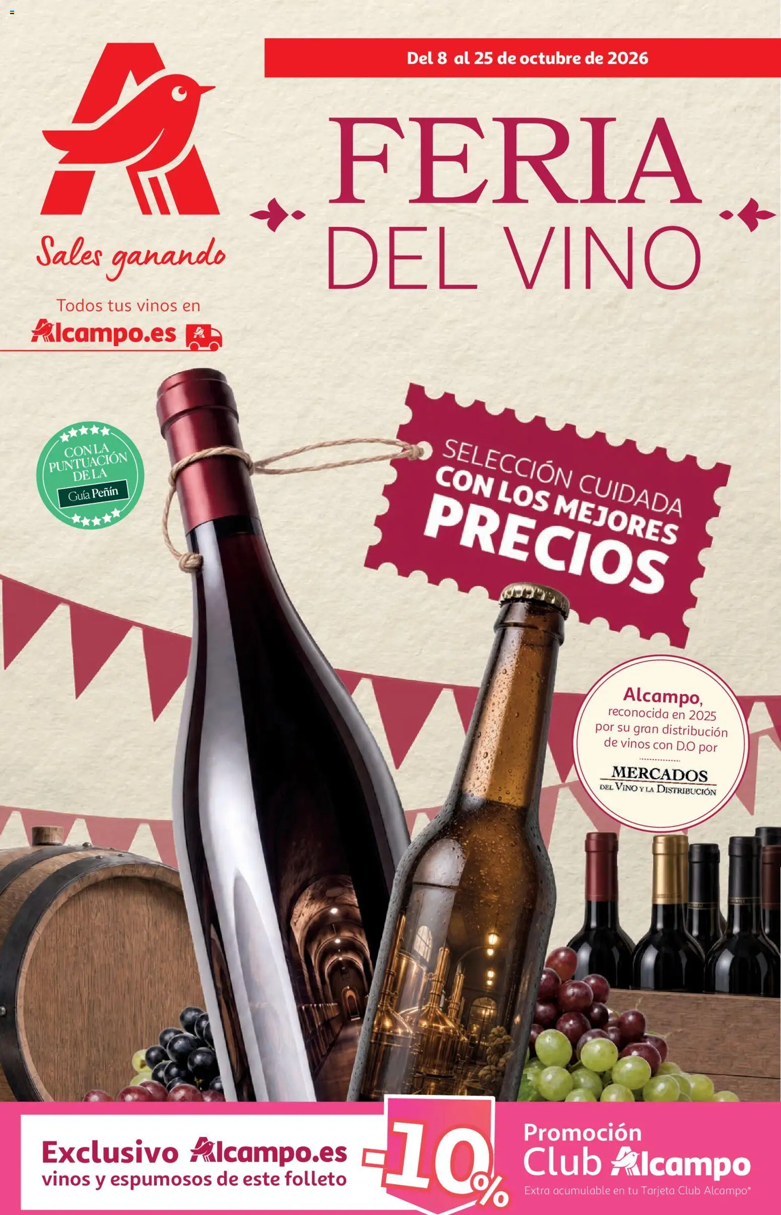 Alcampo - HG Galicia │ válido desde el 08/10/2026 | Página: 1 | Productos: Vino