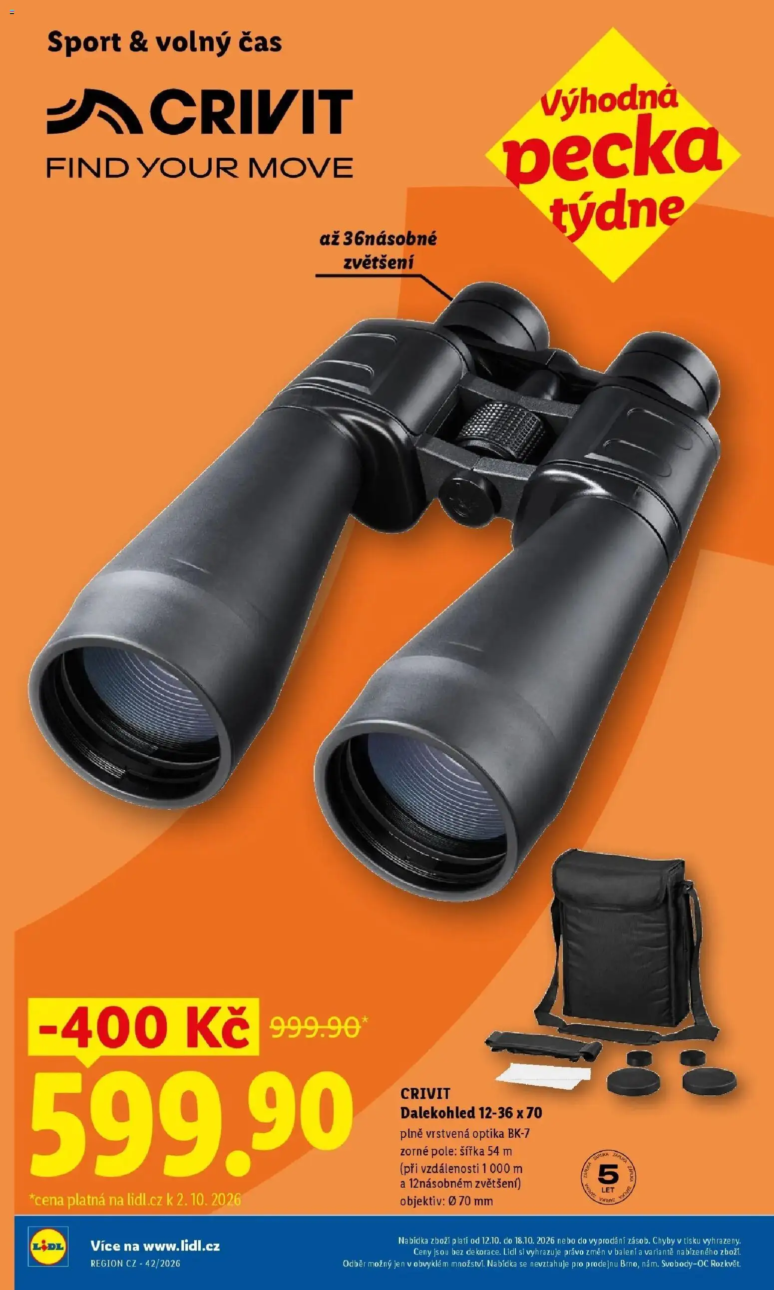 Lidl leták od 12.10.2026 - Nový akční leták | Strana: 8