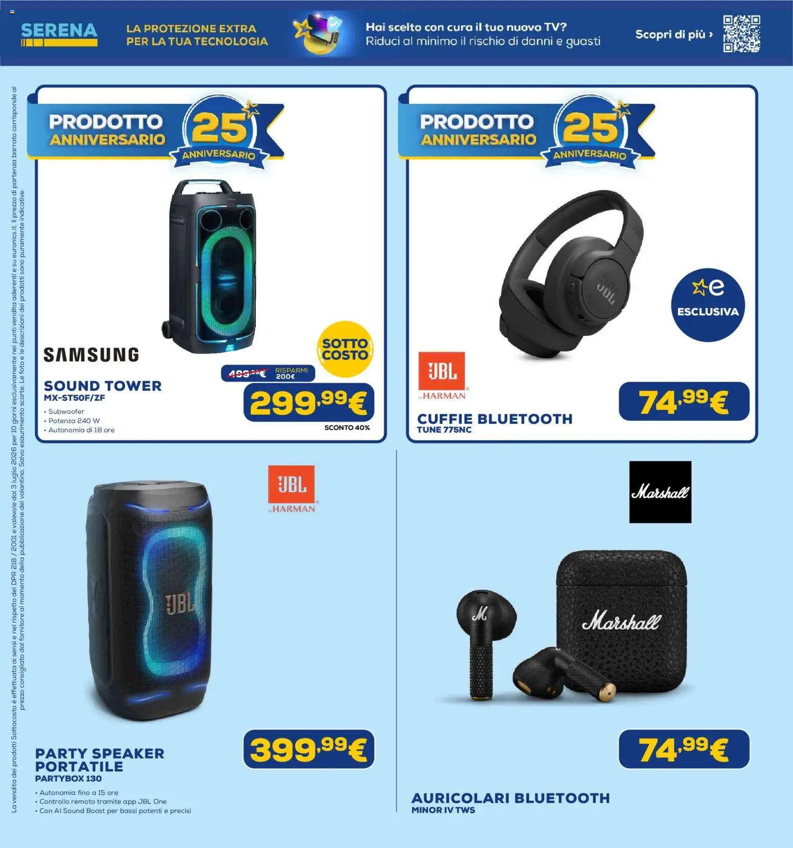Volantino Euronics del 03/07/2026 | Pagina: 18