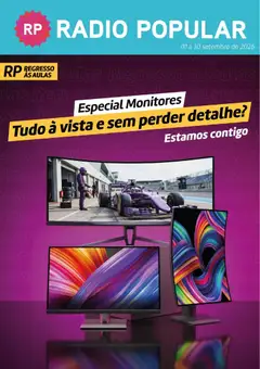 Pré-visualização Radio Popular Especial Monitores válido de 01/09/2026