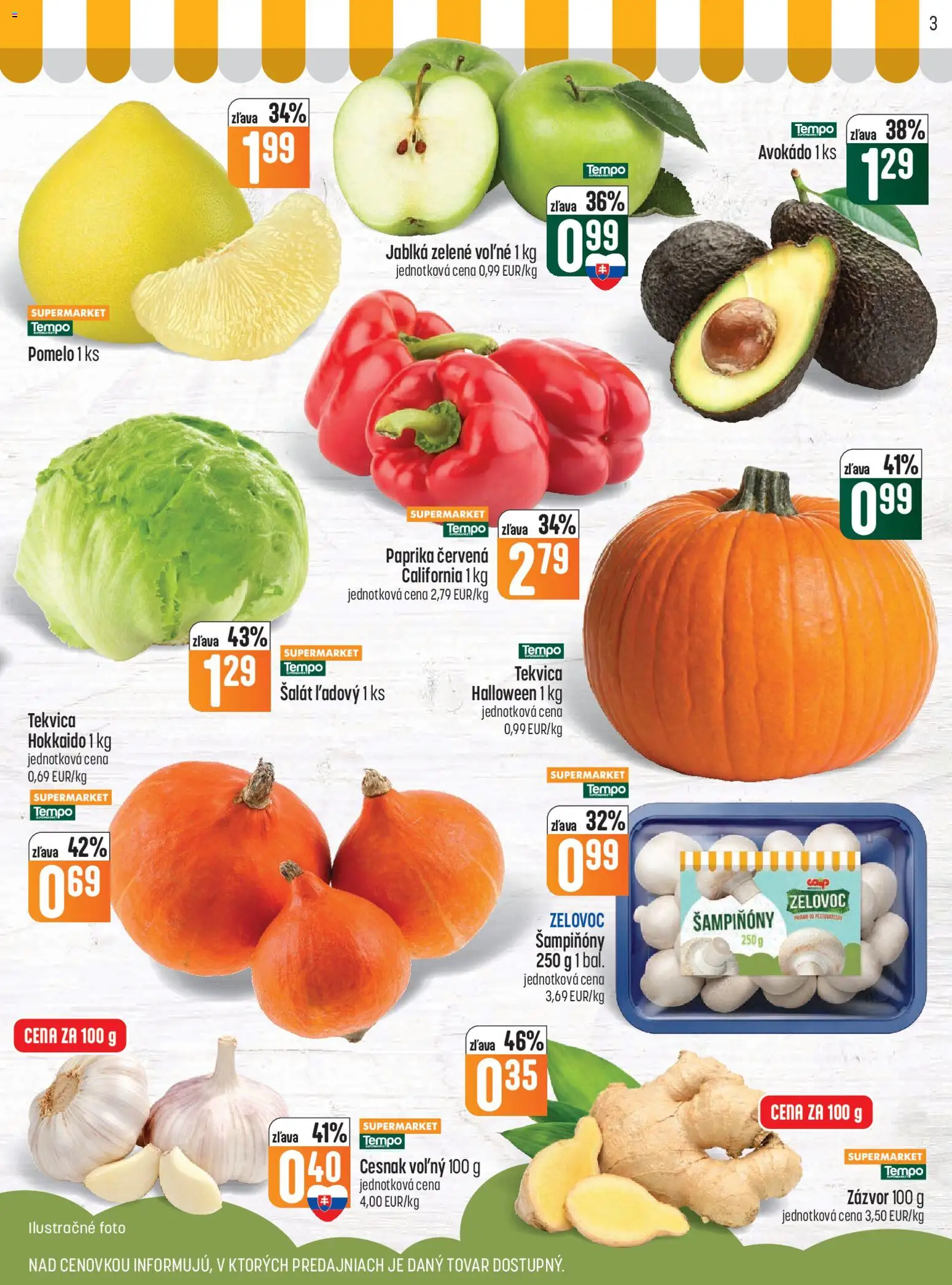 Nové COOP Jednota akcie – leták je platný od 01.10.2026 | Strana: 3