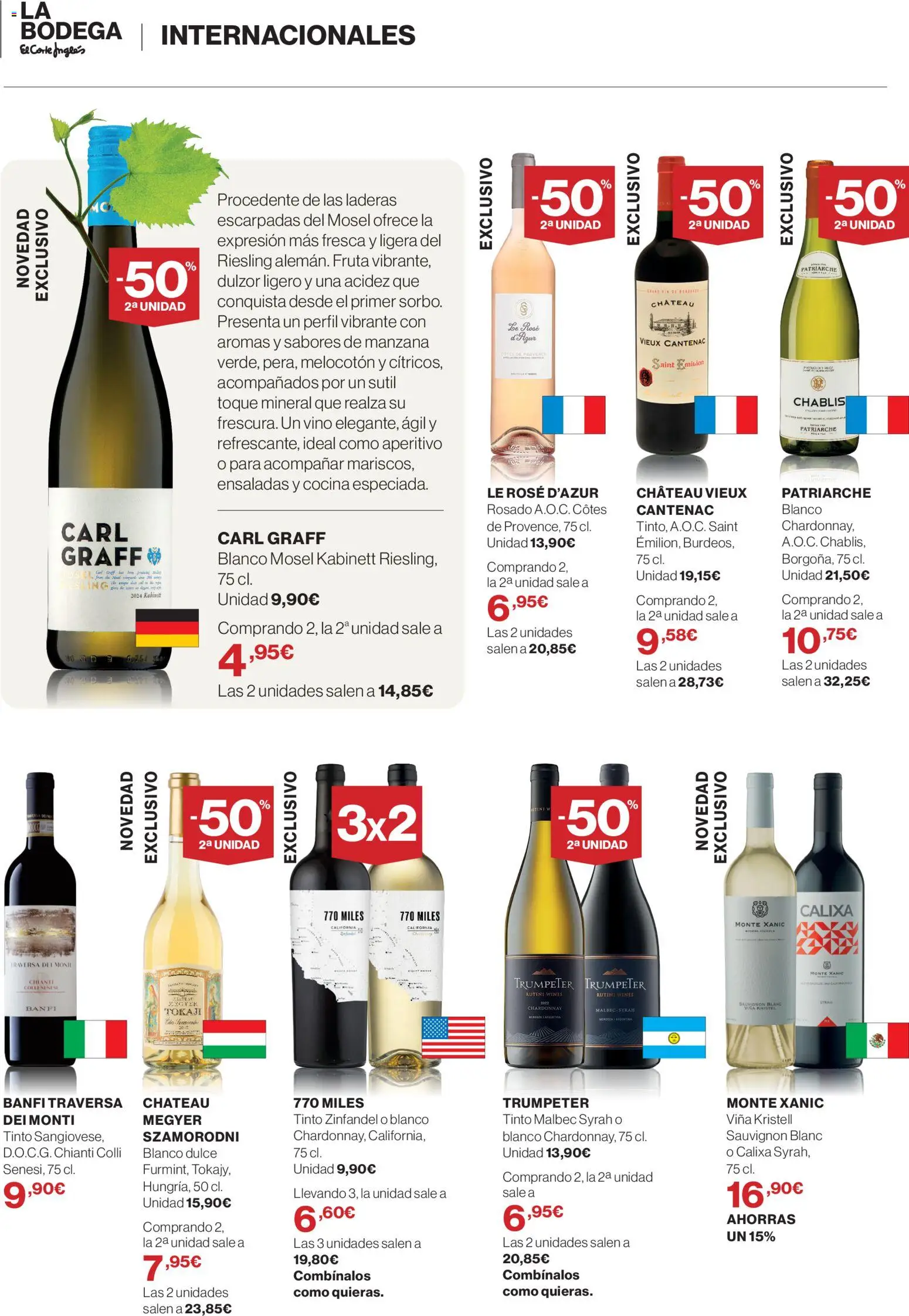 Hipercor catálogo │ válido desde el 23.04.2026 | Página: 14 | Productos: Vino, Manzana, Cocina