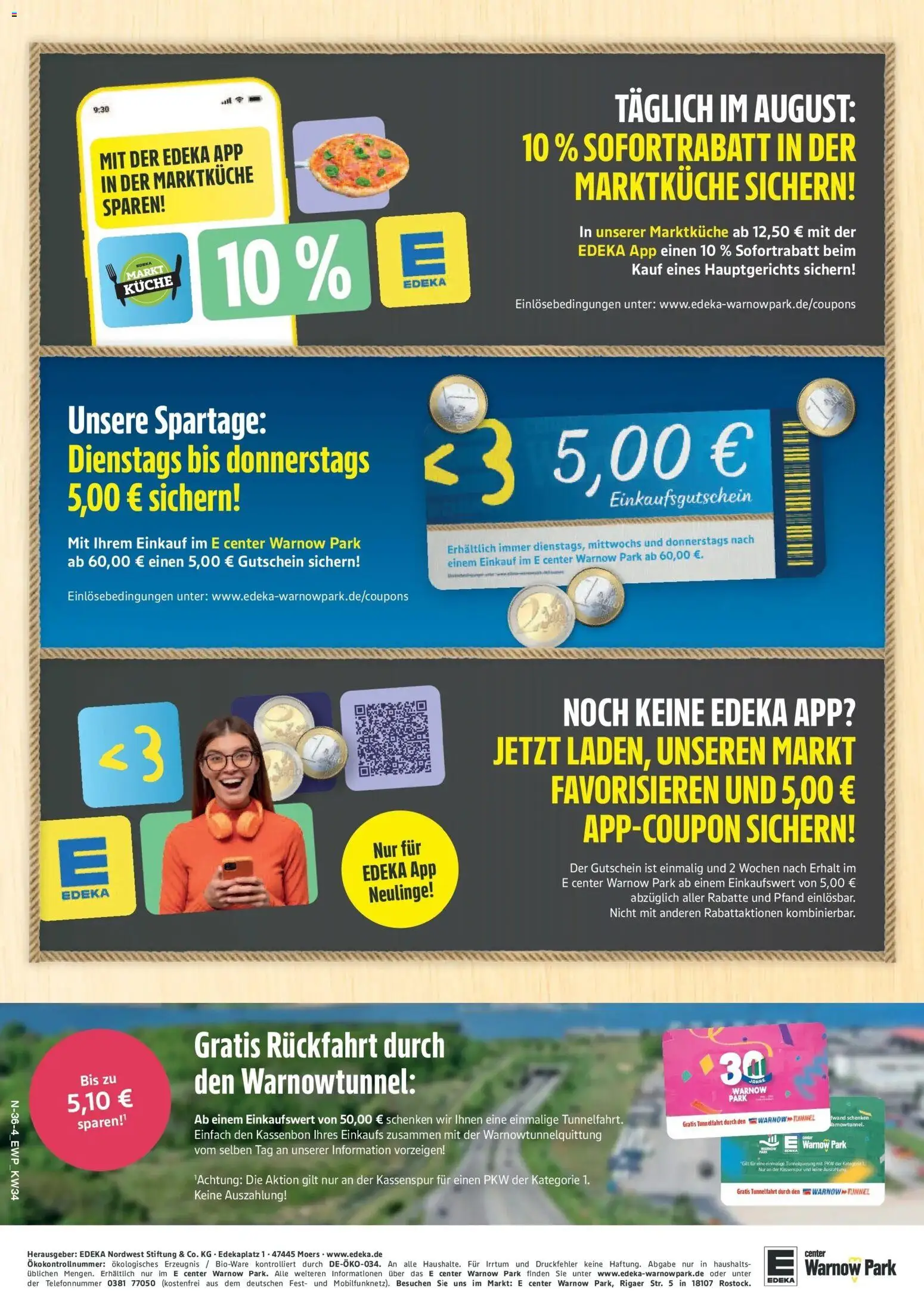 Edeka Prospekt Rostock (ab 17.08.2026) » Angebote Online | Seite: 36