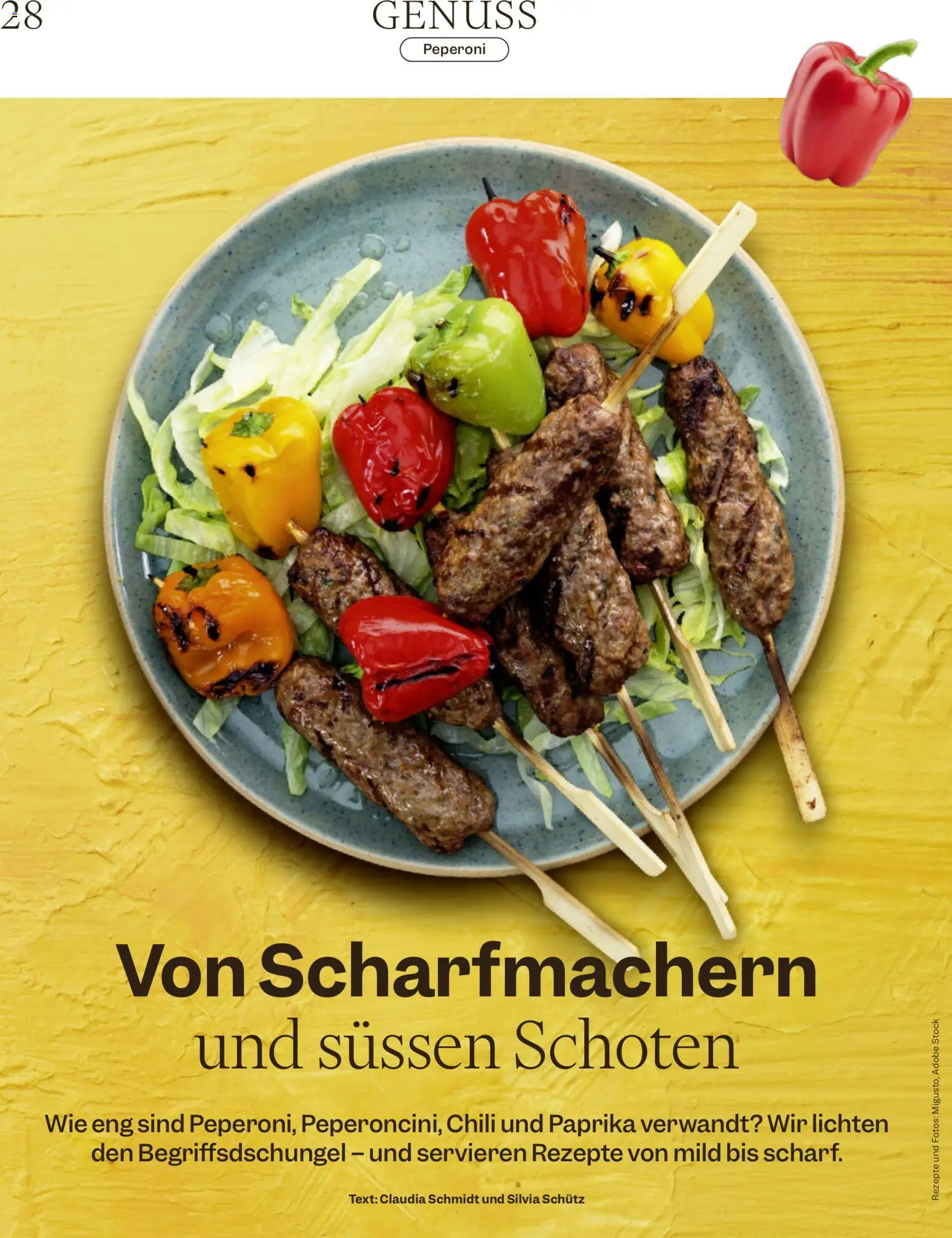 Migros aktionen Magazin – gültig ab 16.09.2026 | Seite: 28 | Produkte: Paprika, Chili