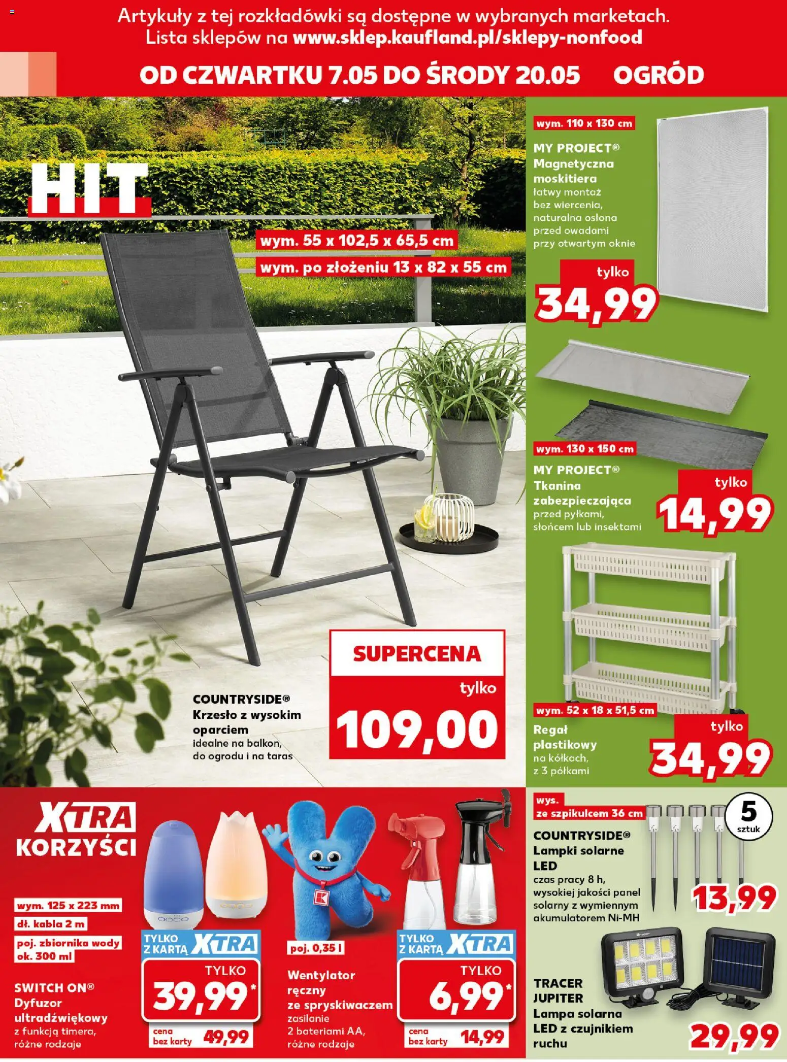 Kaufland Polsko leták - Złap okazje od 07.05.2026 | Strana: 8 | Produkty: Regál, Karty, Lampa, LED