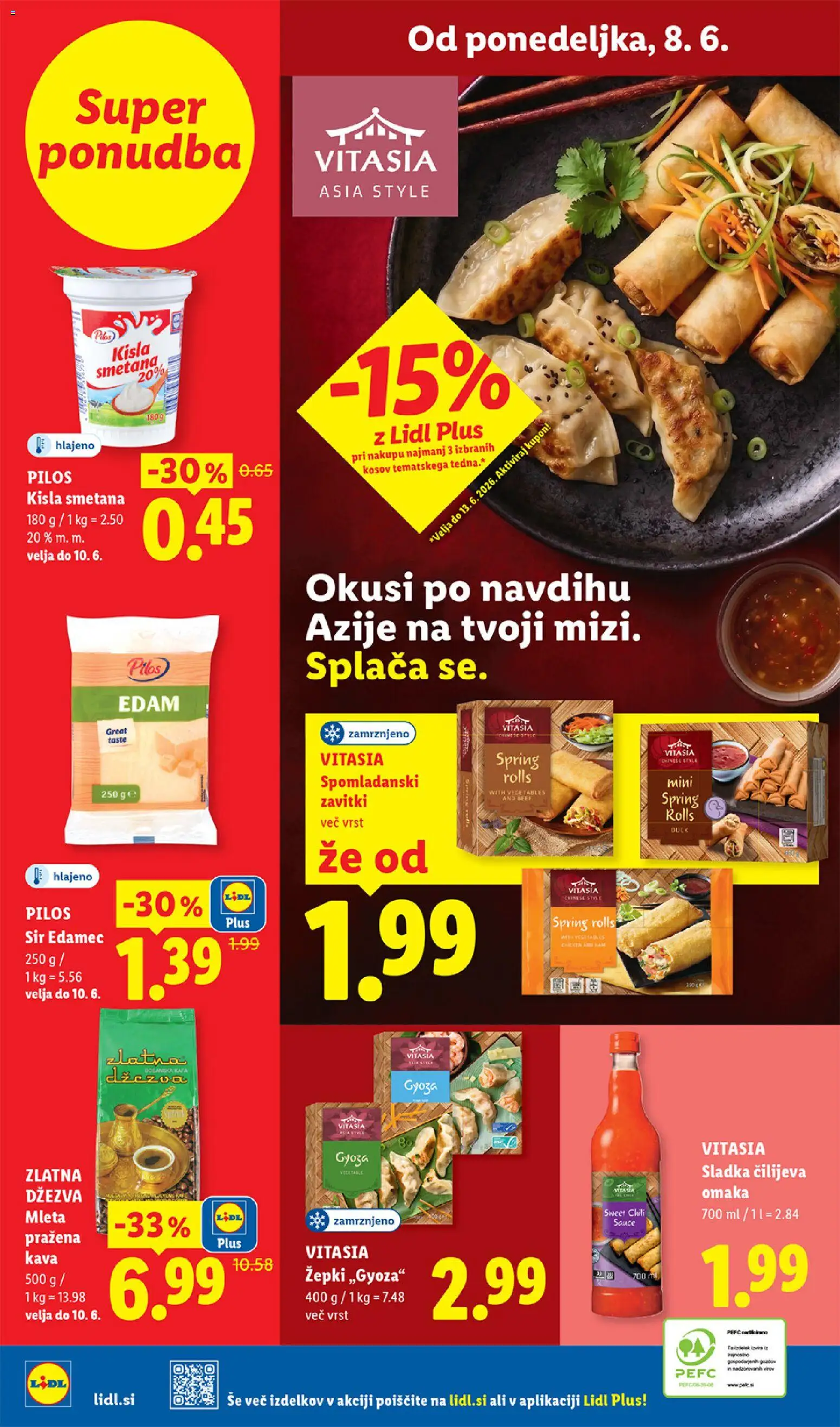 Novi Lidl katalog ponudbe – veljaven od 04.06.2026 | Stran: 64 | Izdelki: Kava, Kisla smetana, Smetana, Omaka