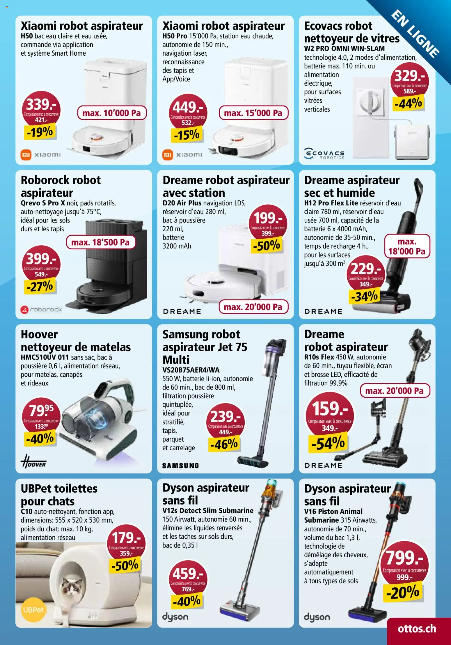 Otto's aktionen Online FR – gültig ab 22.08.2026 | Seite: 3 | Produkte: Navigation, Batterie, Xiaomi, Dyson