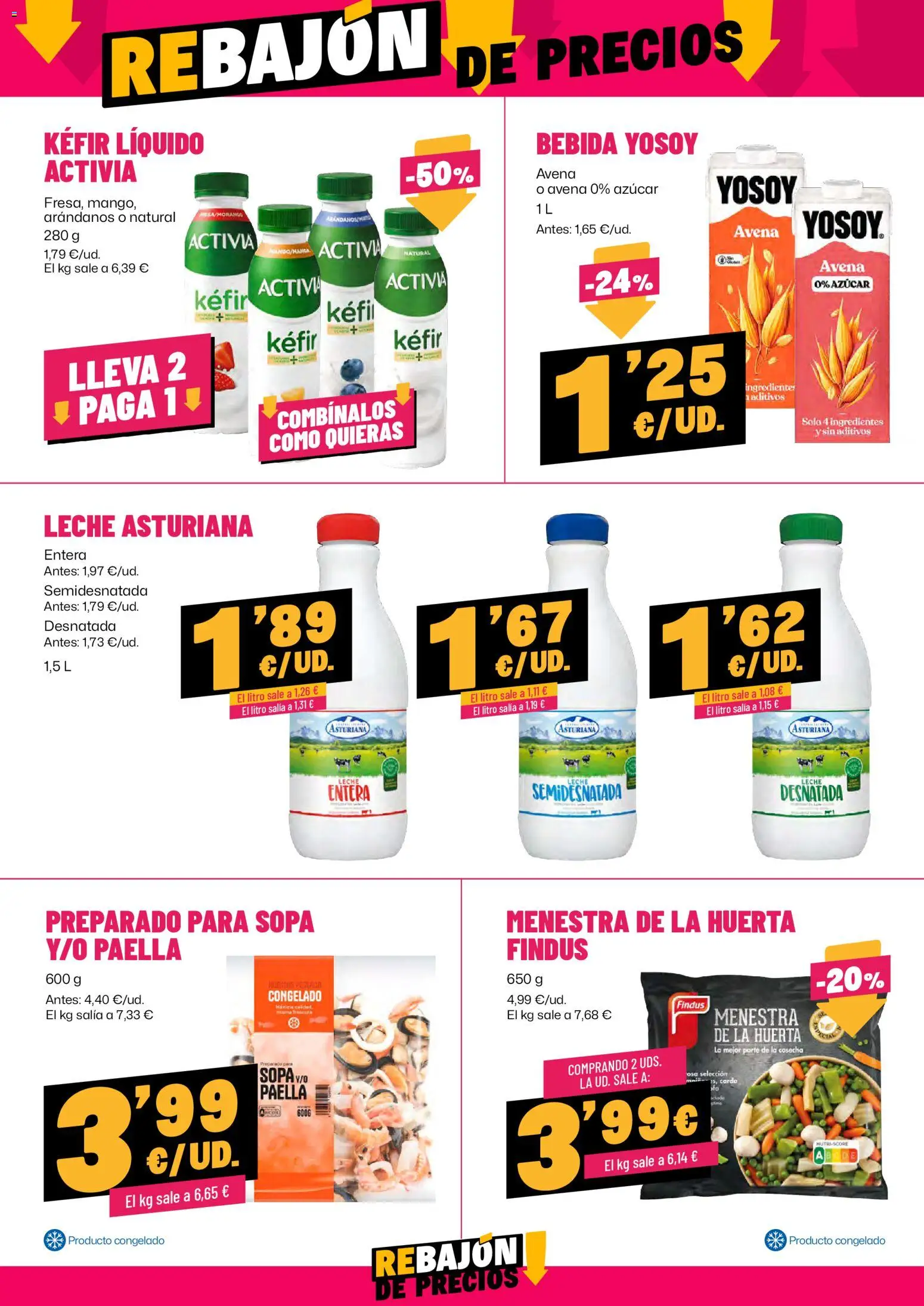 AhorraMas folleto │ válido desde el 20/08/2026 | Página: 14 | Productos: Ingredientes, Leche, Arándanos, Azúcar