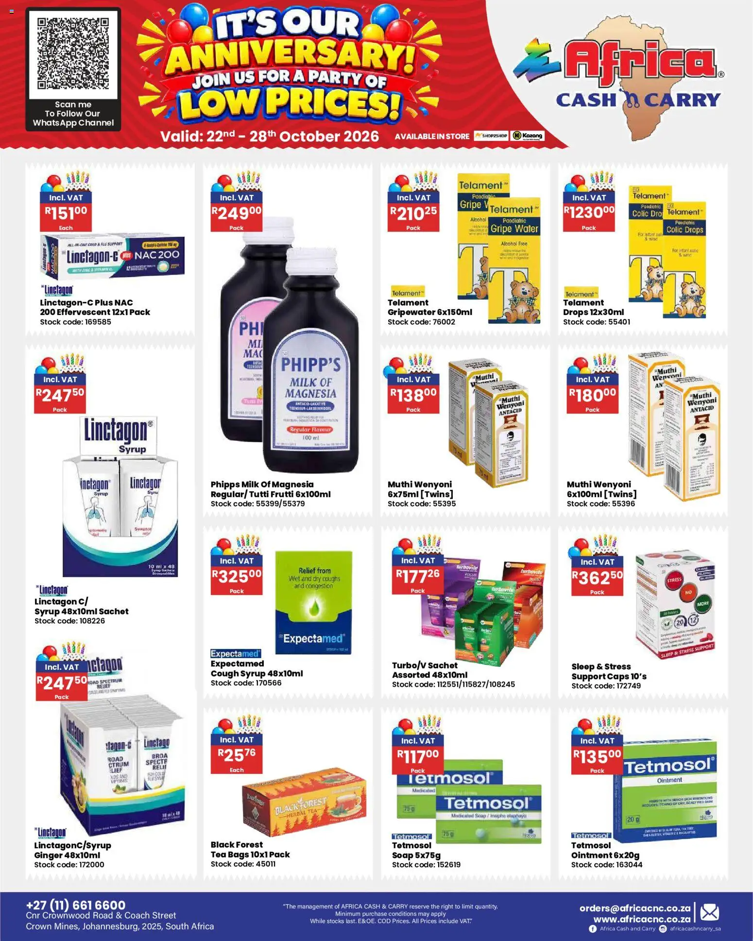 New Africa Cash & Carry catalogue – valid from 22/10/2026 | Page: 113