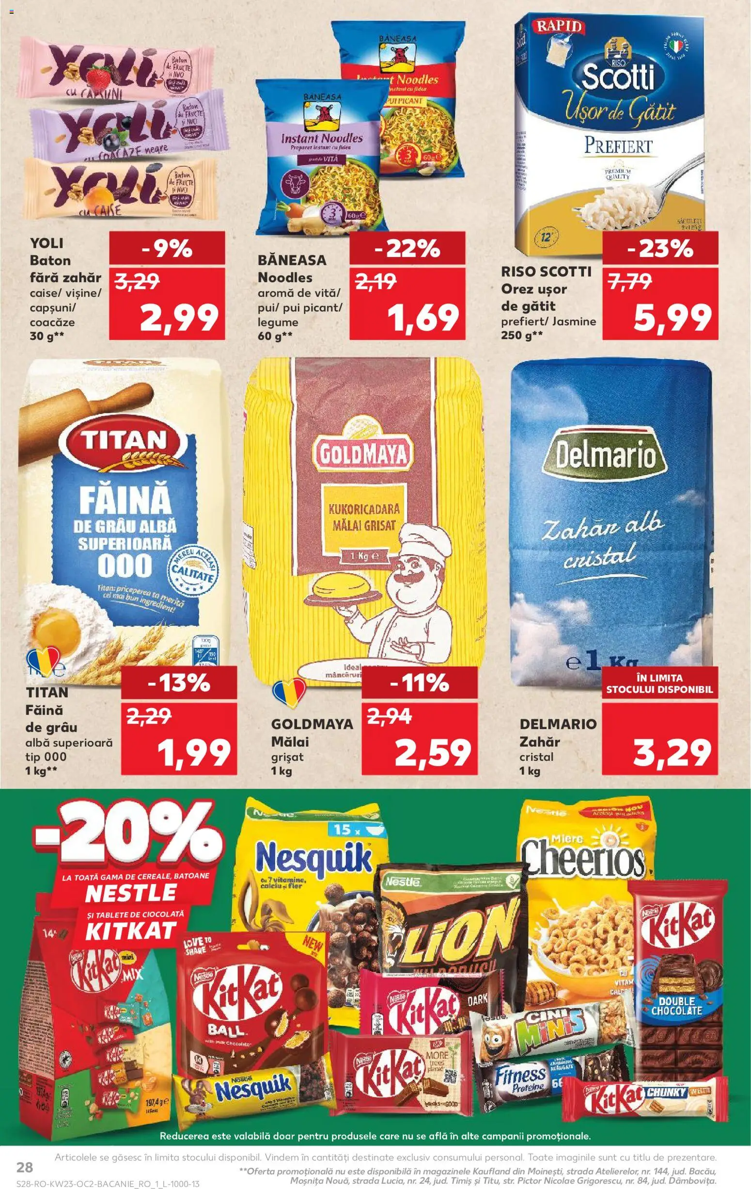 Noul catalog Kaufland – valabil de la 03.06.2026 | Pagină: 28 | Produse: Masaüstü kılıfı, Mere, Legume, Fructe