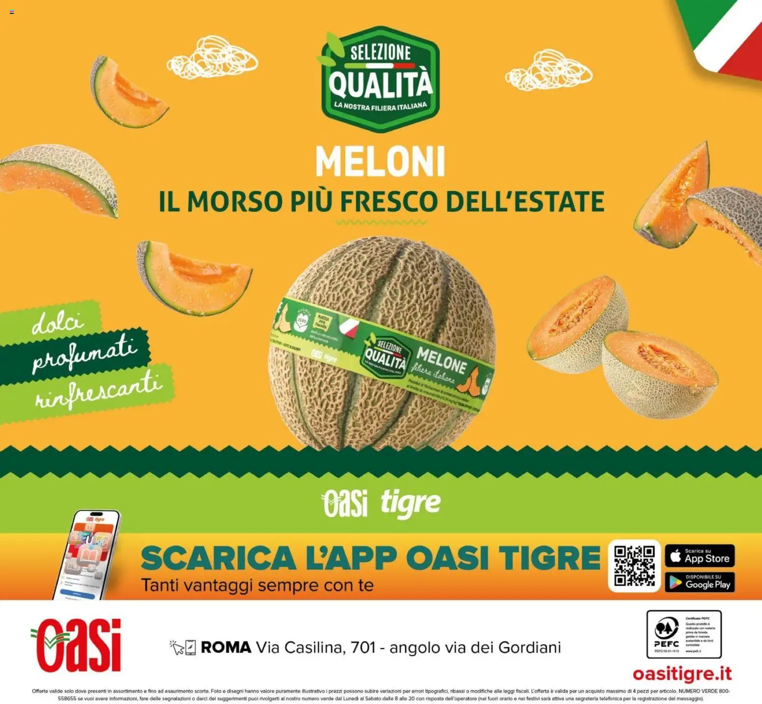 Volantino Oasi del 16/07/2026 | Pagina: 24 | Prodotti: Tè, Melone