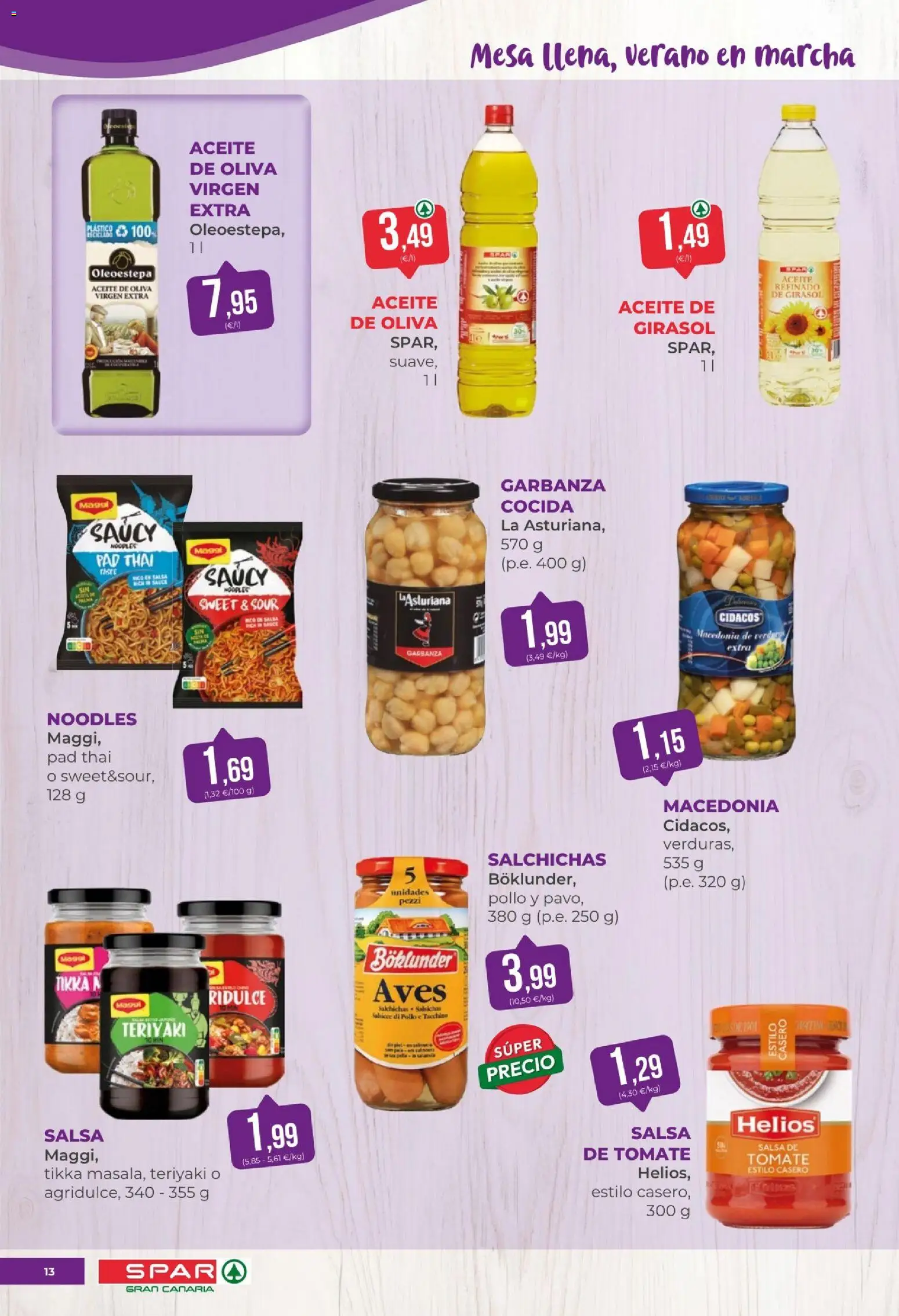 Spar folleto │ válido desde el 07/08/2026 | Página: 13