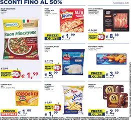 Anteprima del volantino Esselunga S volantino valido a partire dal 08/10/2026 | Pagina: 4 | Prodotti: Pizza, Patatine, Formaggio, Forno