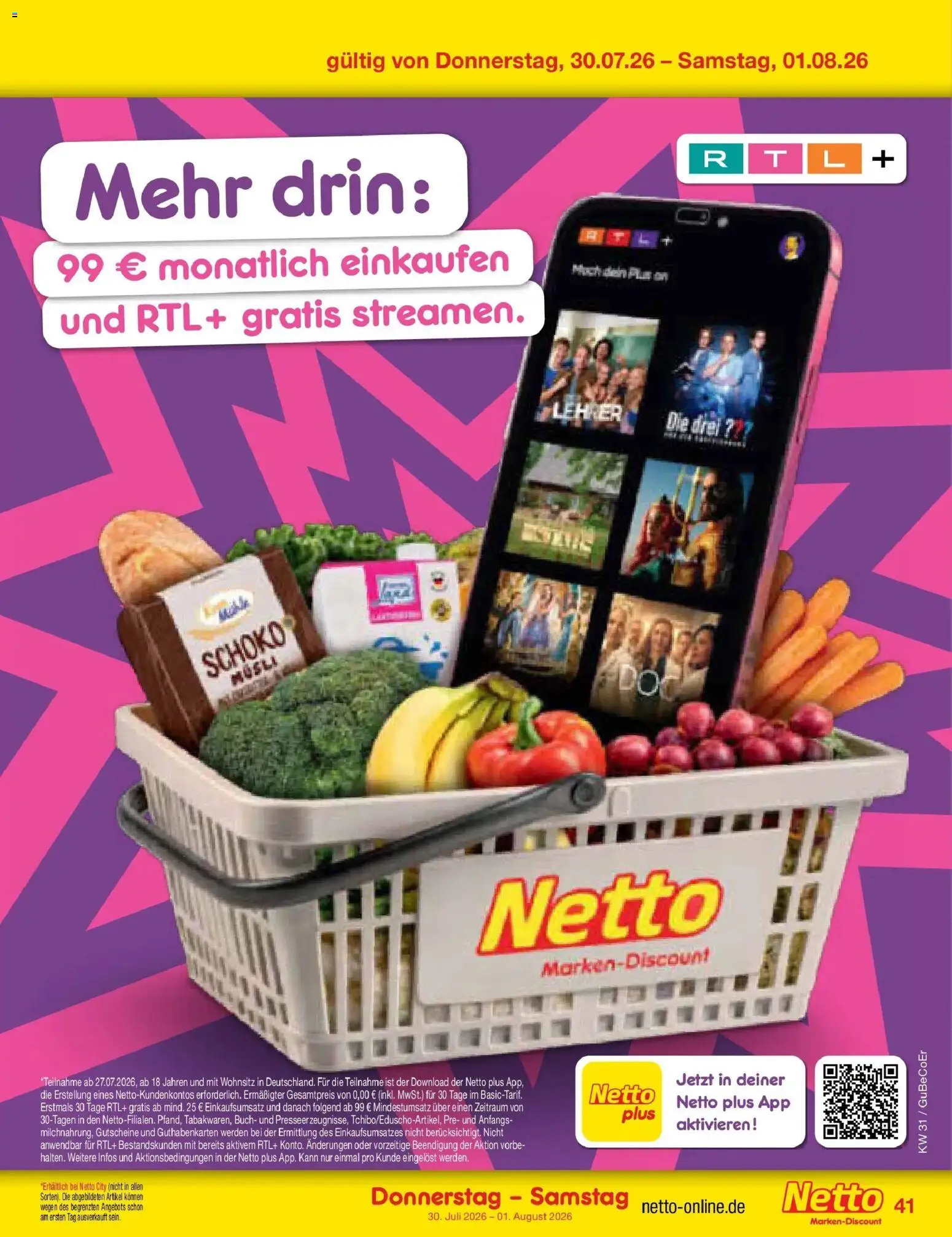 Netto Marken-Discount Prospekt Naumburg – gültig ab 27.07.2026 | Seite: 60 | Produkte: Musli