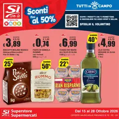 Anteprima del volantino Sì con Te volantino Superstore, Supermercati valido a partire dal 15/10/2026
