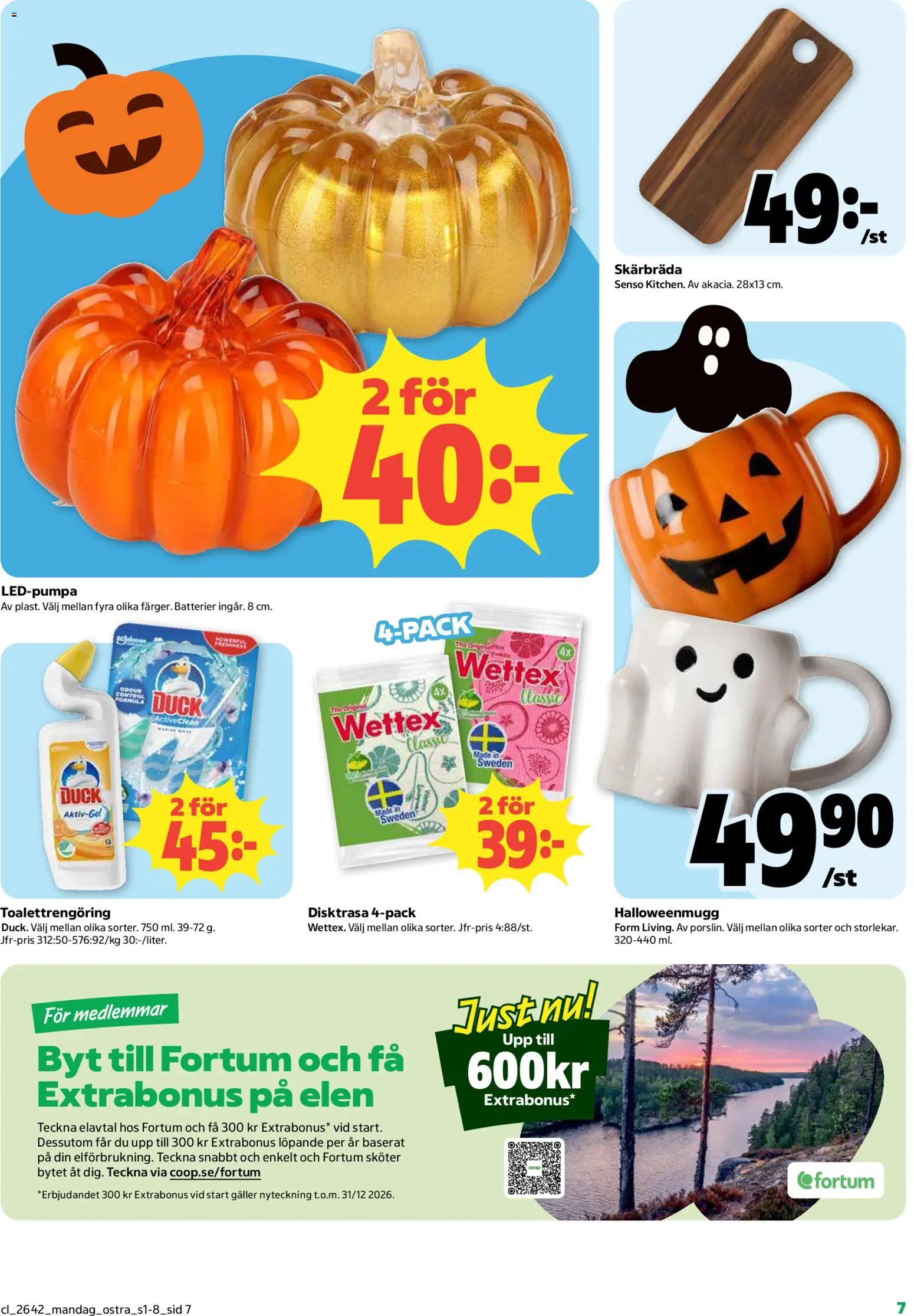 Coop Daglivs reklamblad aktuell från 12/10/2026 | Sida: 7