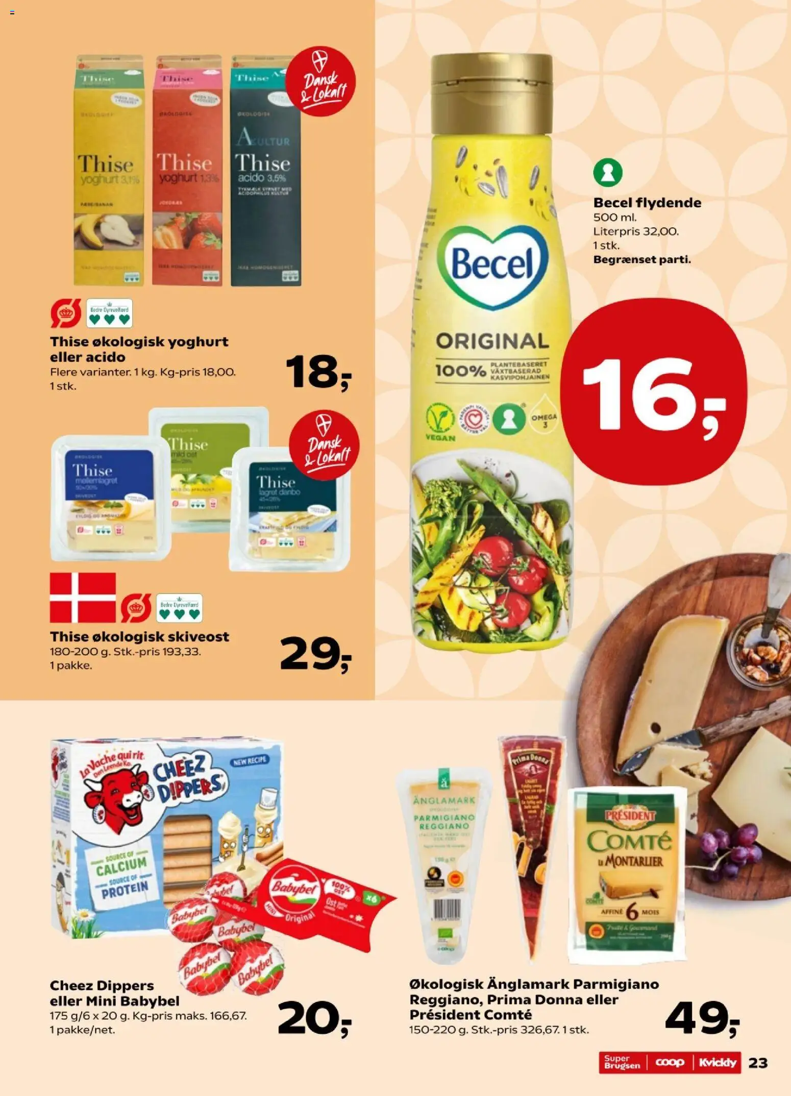 Kvickly tilbudsavis – gyldig fra 02/10/2026 | Side: 24 | Produkter: Ost, Yoghurt, Skiveost