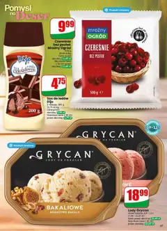 Pogląd oferty "Lody Grycan, Lody Grycan, różne rodzaje, bakaliowe" - ważna od 17.06.2026 | Strona: 37