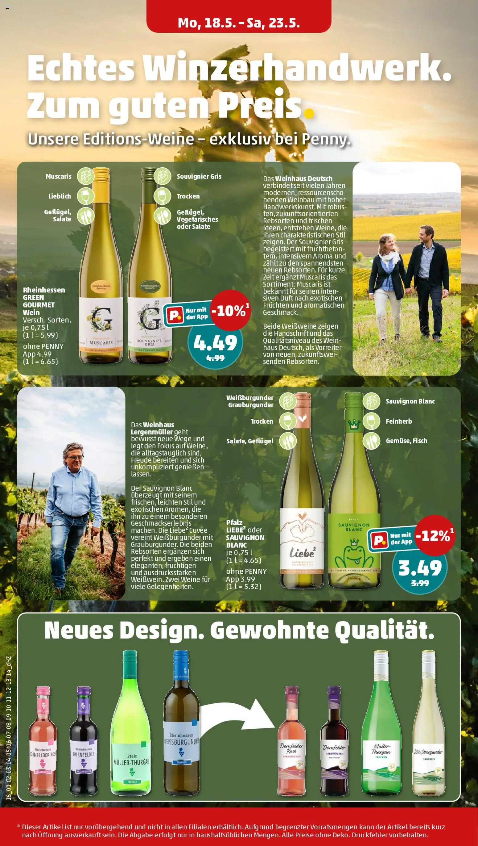 Penny Prospekt 	 – gültig ab 18.05.2026 | Seite: 18 | Produkte: Duft, Fisch, Wein
