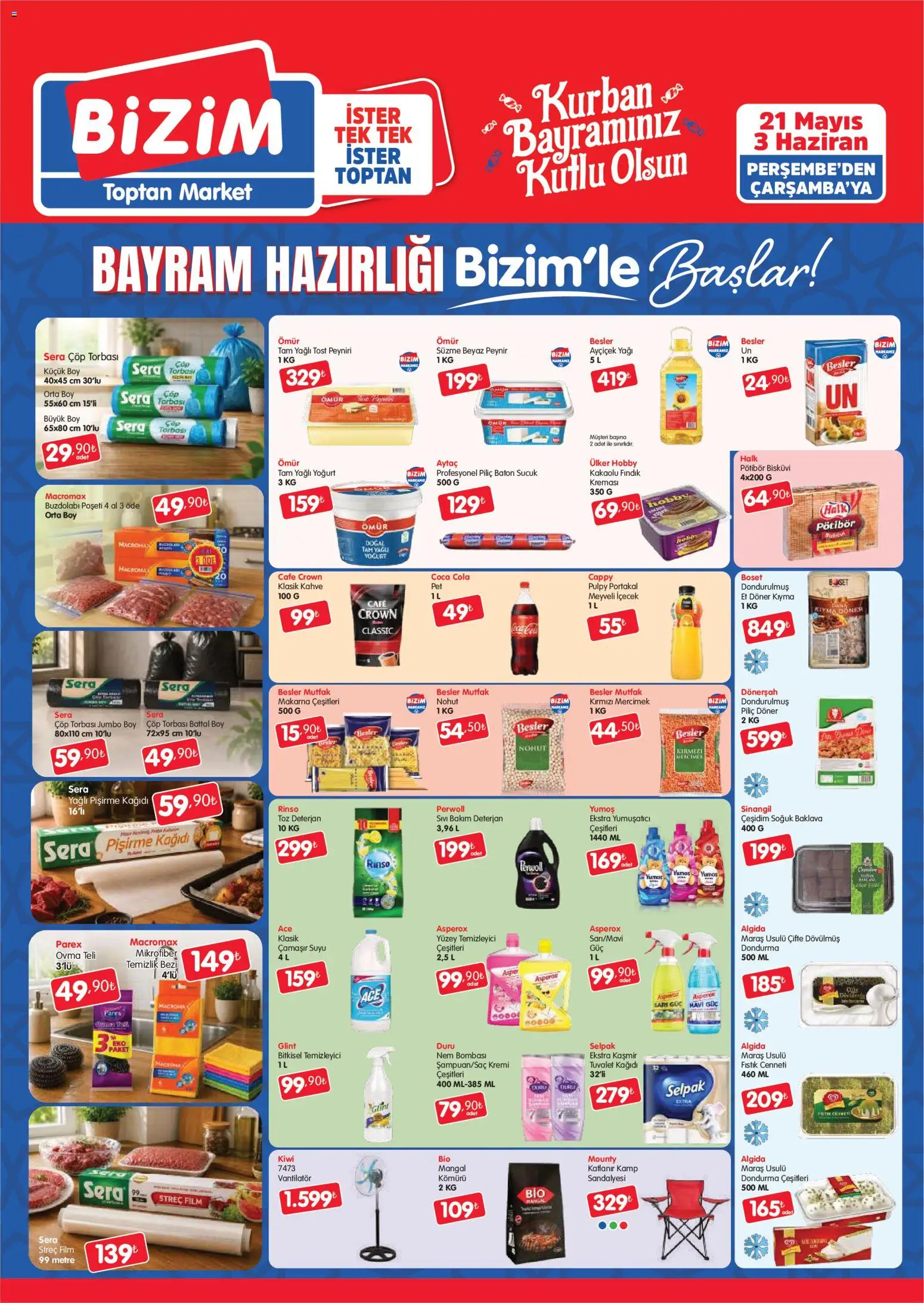 Bizim Toptan Katalog - 21.05.2026 tarihinden itibaren geçerlidir | Sayfa: 1 | Ürünler: Tuvalet, Yumuşatıcı, Portakal, Bisküvi
