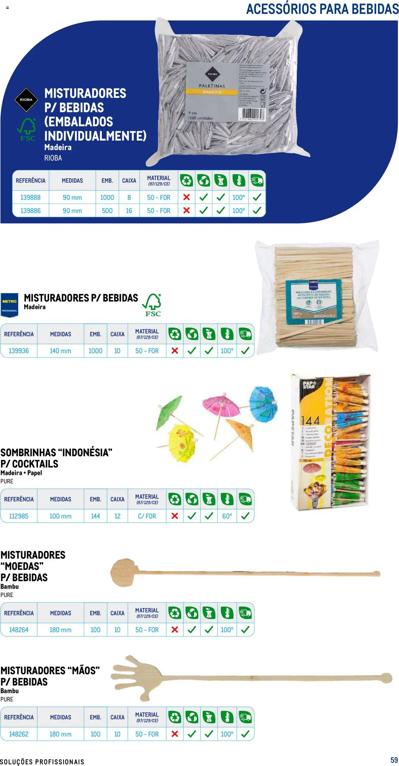 Makro - Especial Take- away │ válido de 17/07/2025 | Página: 59 | Produtos: Bebidas, Caixa, Cocktails