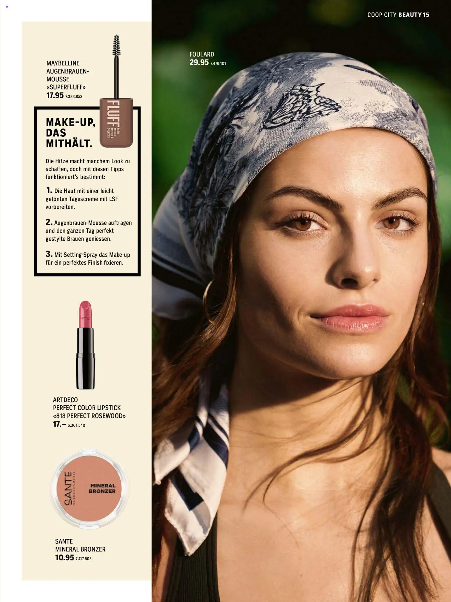 Coop City aktionen – gültig ab 01.05.2026 | Seite: 15 | Produkte: Bronzer, Tagescreme