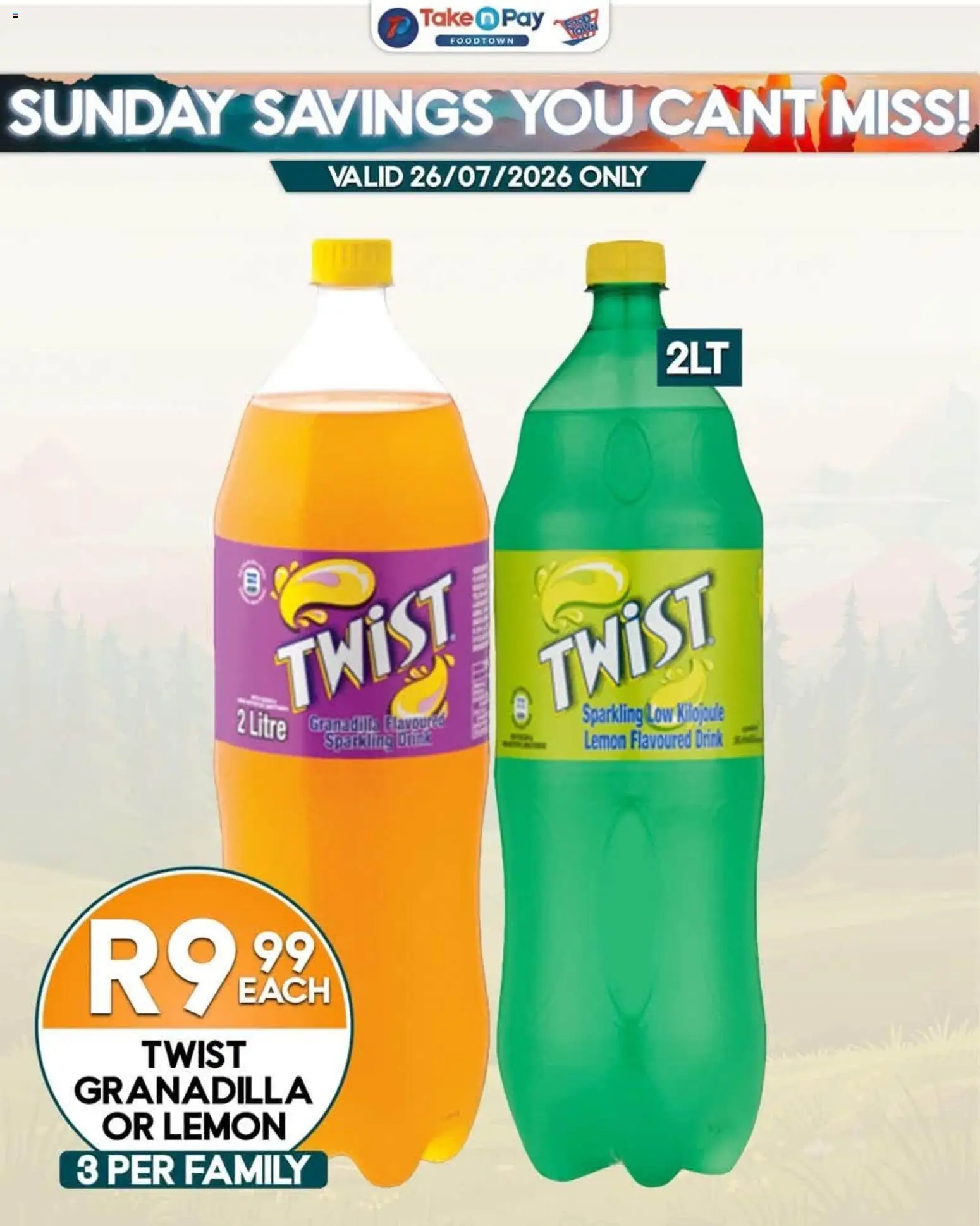 New Take n Pay catalogue – valid from 26/07/2026 | Page: 5 | Products: Lemon