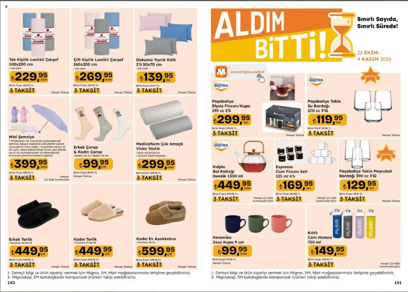 Migros Katalog - Migroskop - 22 Ekim 2026 tarihinden itibaren geçerlidir | Sayfa: 71