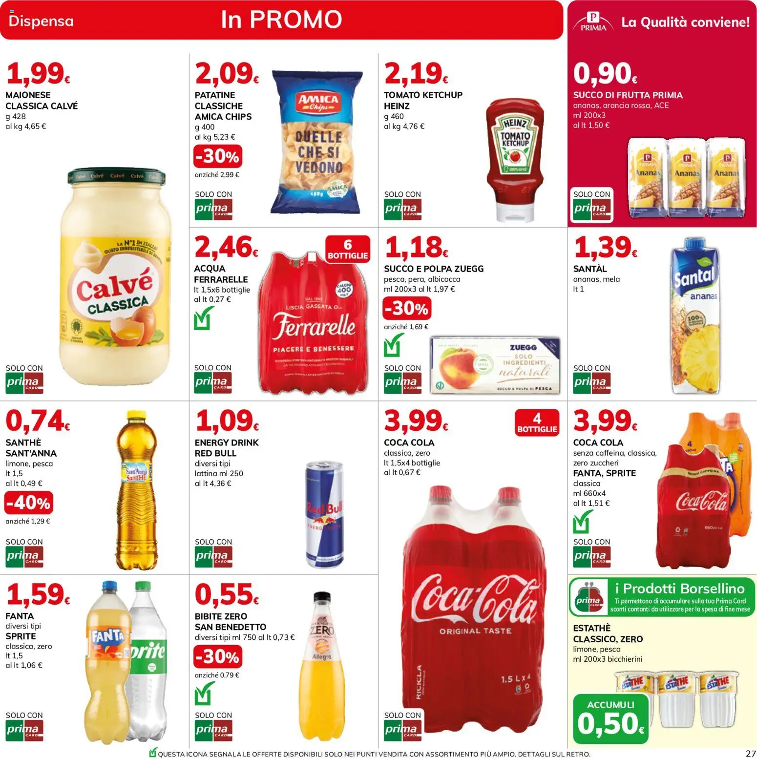 Volantino Basko del 03/09/2026 | Pagina: 27 | Prodotti: Succo, Ananas, Sprite, Coca Cola