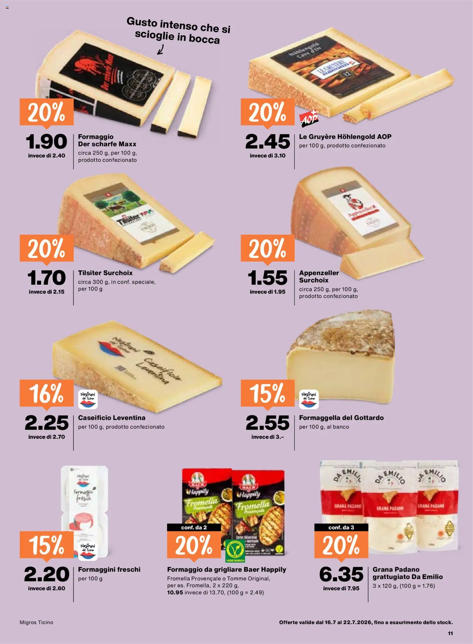 Migros aktionen IT – gültig ab 16.07.2026 | Seite: 11