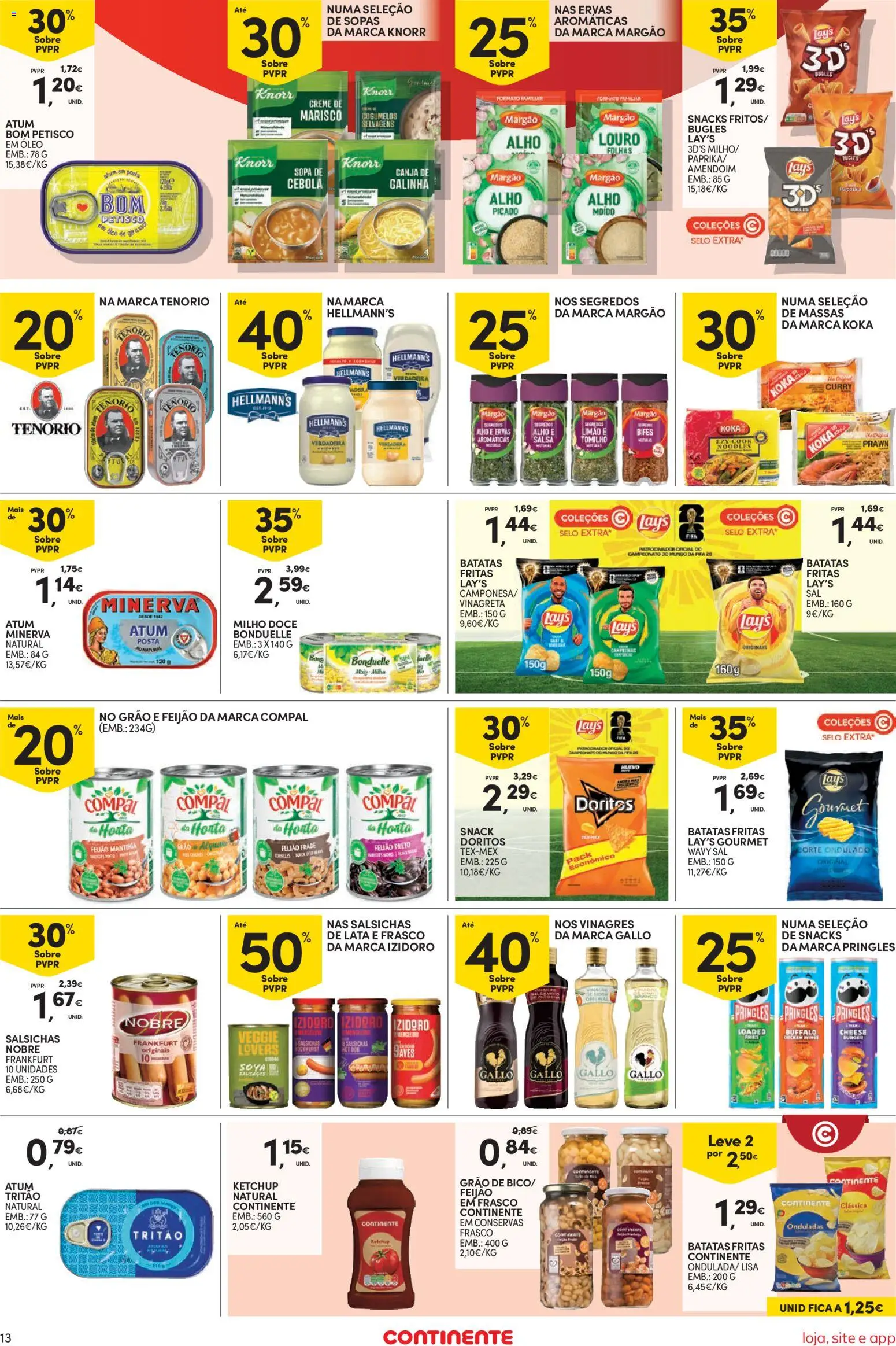 Continente Semanal Continente Bom Dia │ válido de 23/06/2026 | Página: 15 | Produtos: Azeite, Louro, Batatas fritas, Creme