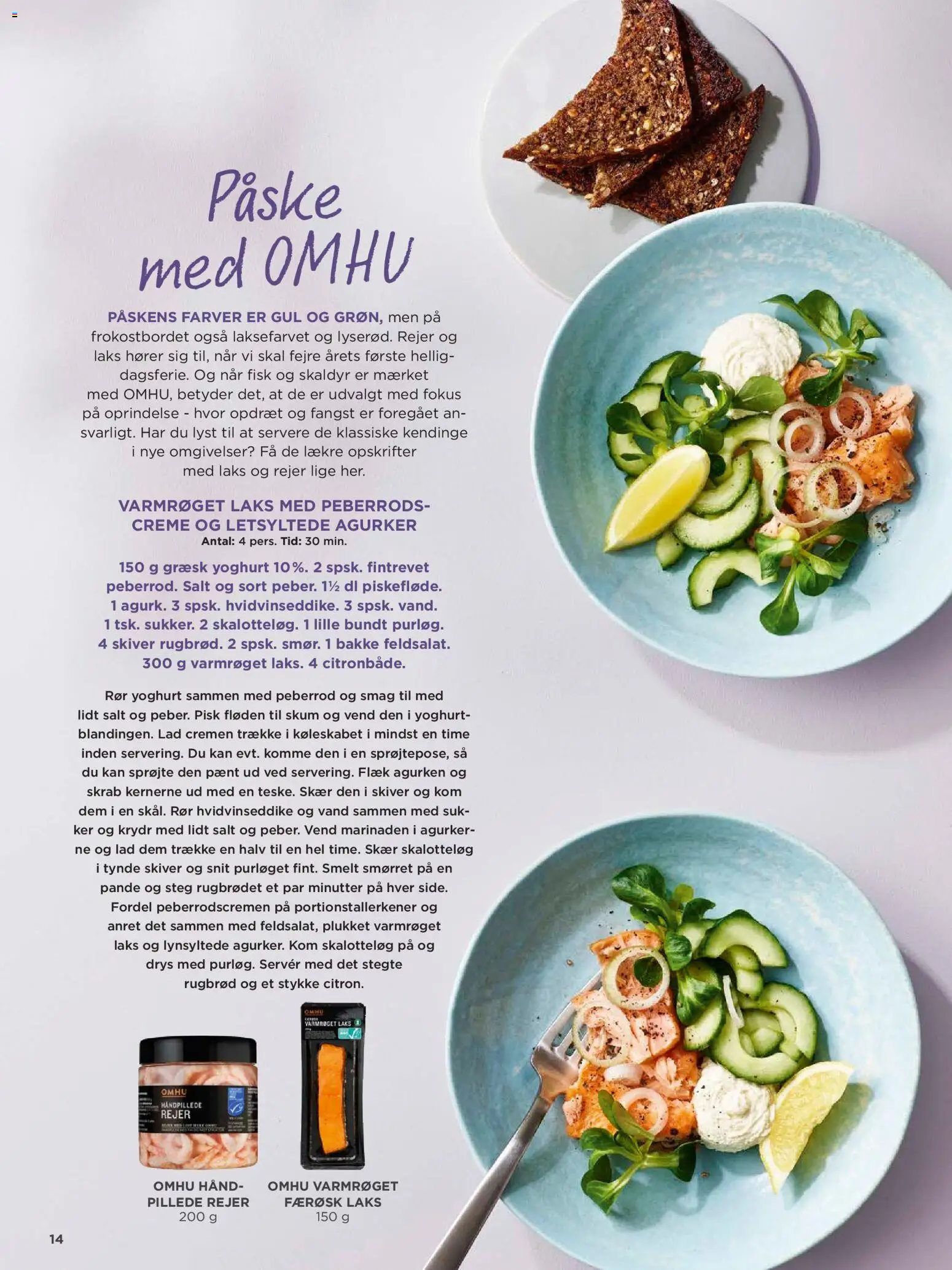 Meny tilbudsavis – gyldig fra 20.03.2026 | Side: 14 | Produkter: Creme, Agurker, Salt, Peberrod