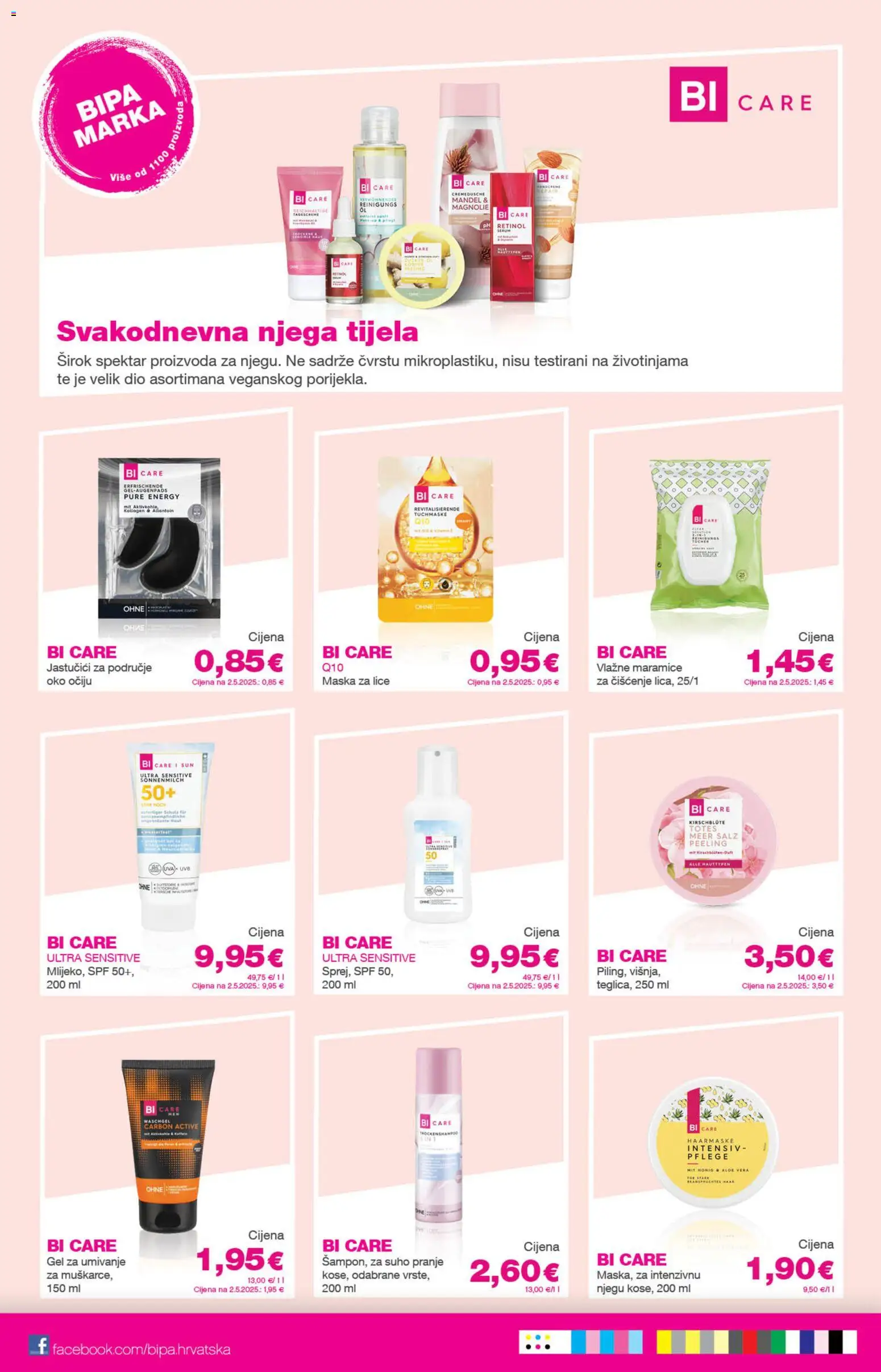 Bipa katalog | vrijedi od 28.05.2026 | Stranica: 29 | Proizvodi: Vlažne maramice, Maska za lice, Maska