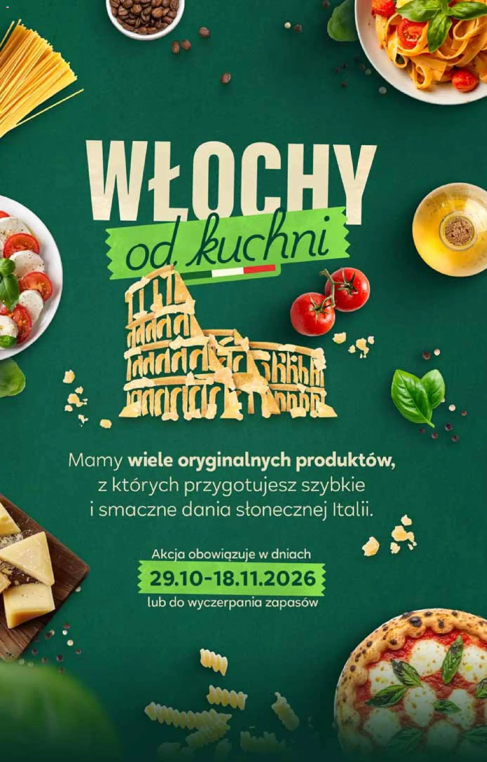 Stokrotka gazetka - Włochy od kuchni od 29.10.2026 | Strona: 1