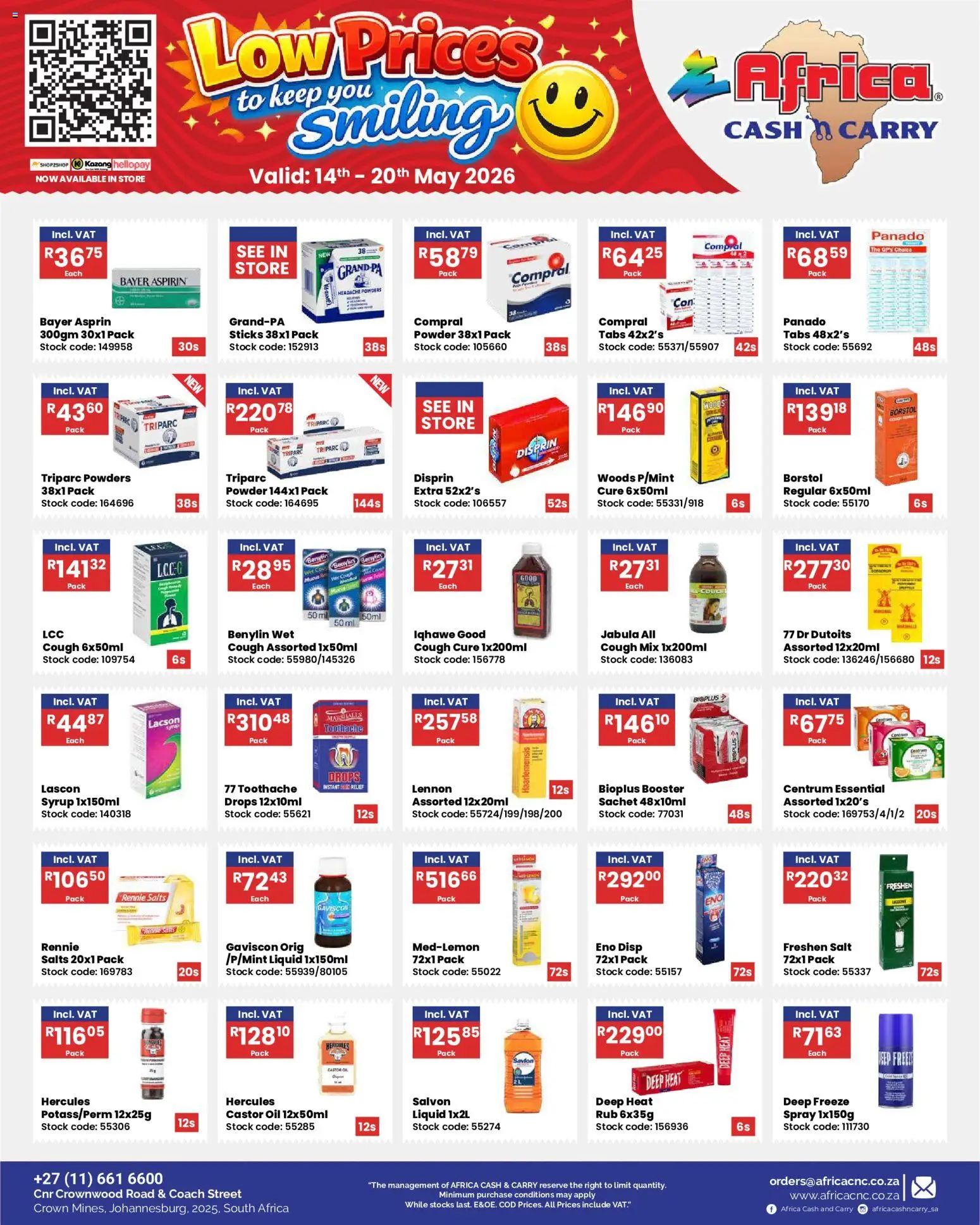 New Africa Cash & Carry catalogue – valid from 14.05.2026 | Page: 8