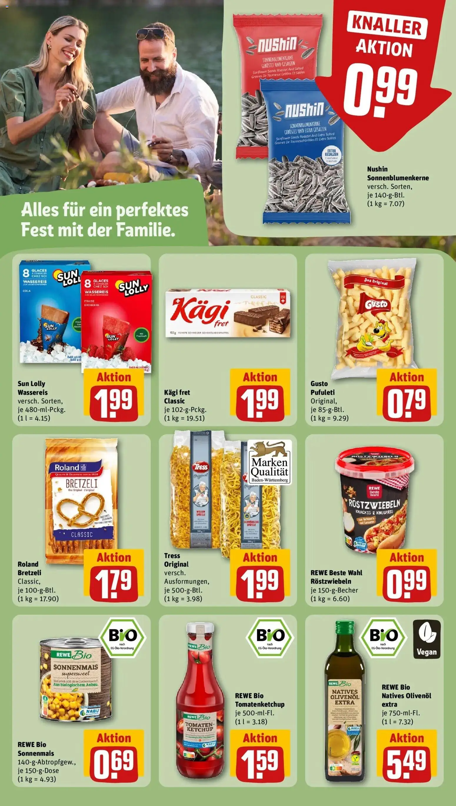 REWE Prospekt ab 04.05.2026 zum Blättern » Angebote | Seite: 20 | Produkte: Olivenol, Tomaten, Ketchup