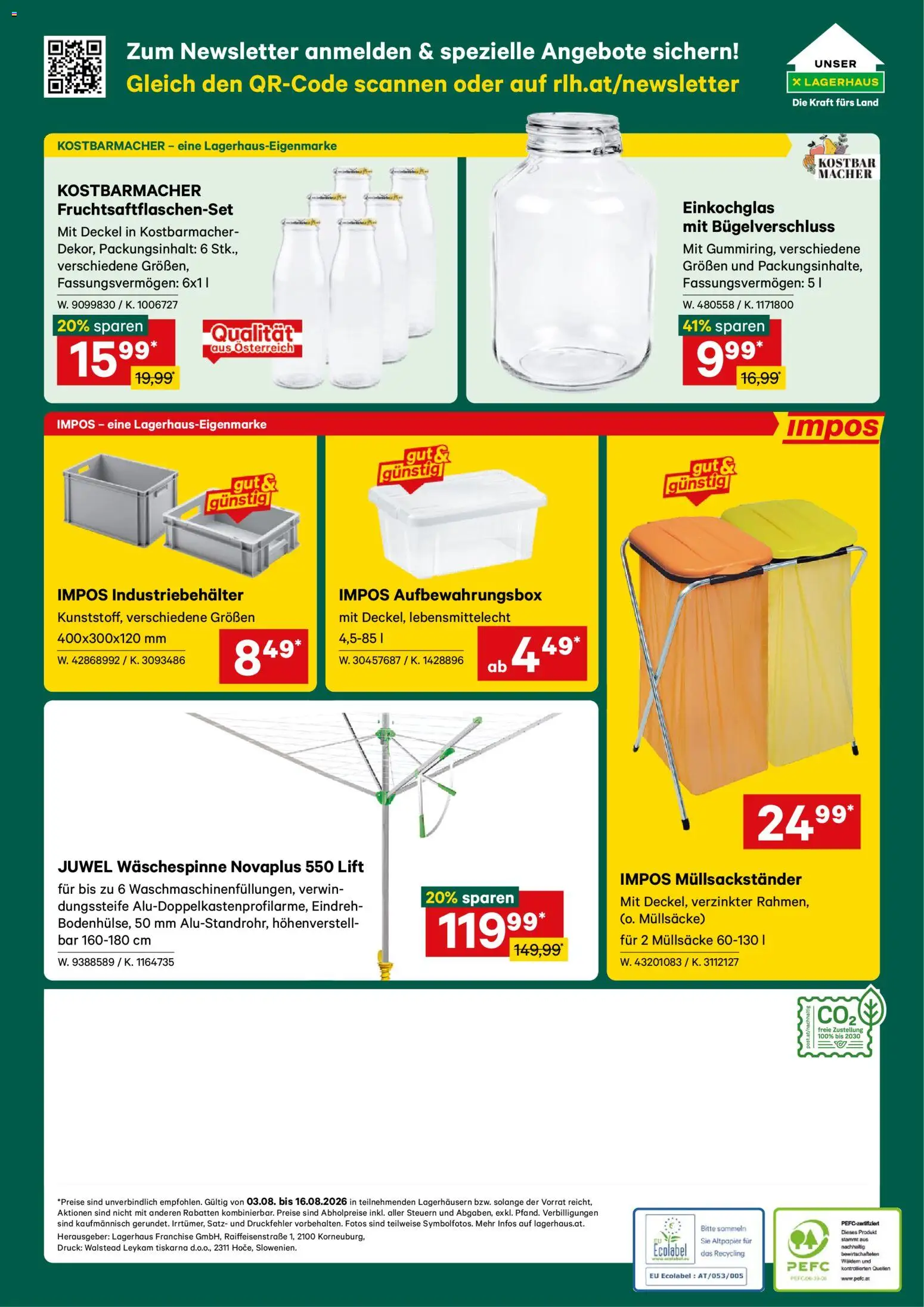 Lagerhaus Flugblatt gültig ab 03.08.2026 | Seite: 6