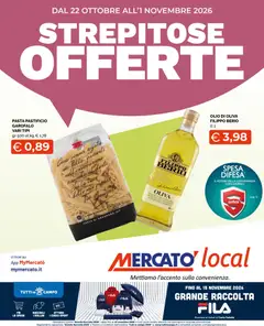 Anteprima del volantino Mercatò volantino Local valido a partire dal 22/10/2026