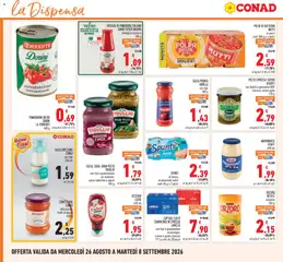 Anteprima del volantino CONFETTURA CONAD albicocche, frutti di bosco 600 g, CONFETTURA CONAD albicocche, frutti di bosco 600 g valido a partire dal 26/08/2026 | Pagina: 18