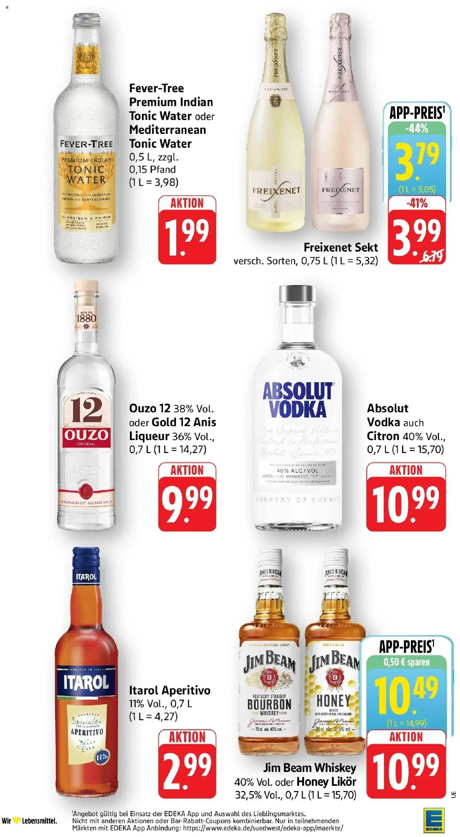 Edeka Prospekt Heilbronn (ab 31.08.2026) » Angebote Online | Seite: 35 | Produkte: Freixenet, Sekt, Likör, Vodka