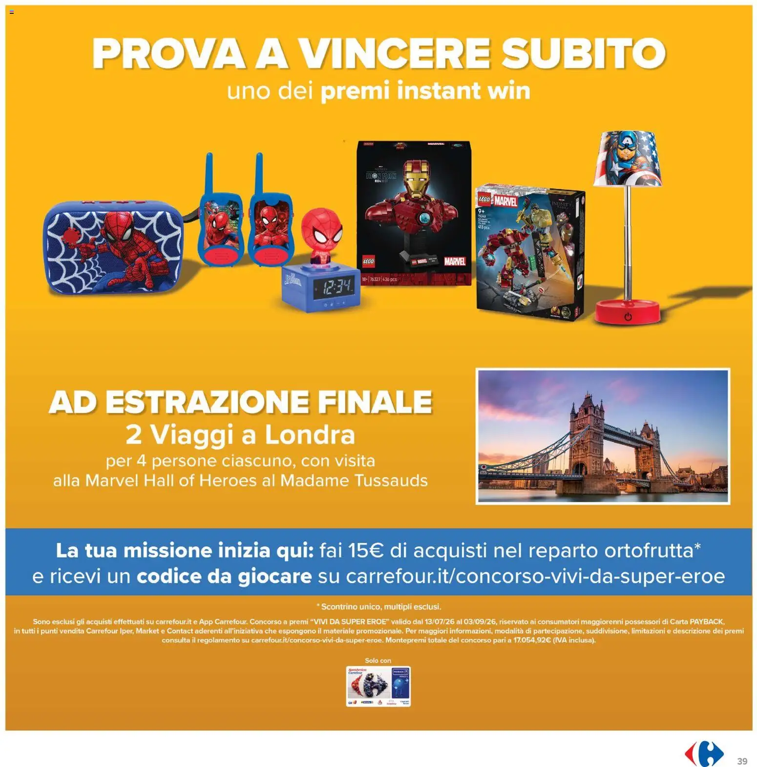 Volantino Carrefour del 13/07/2026 | Pagina: 39