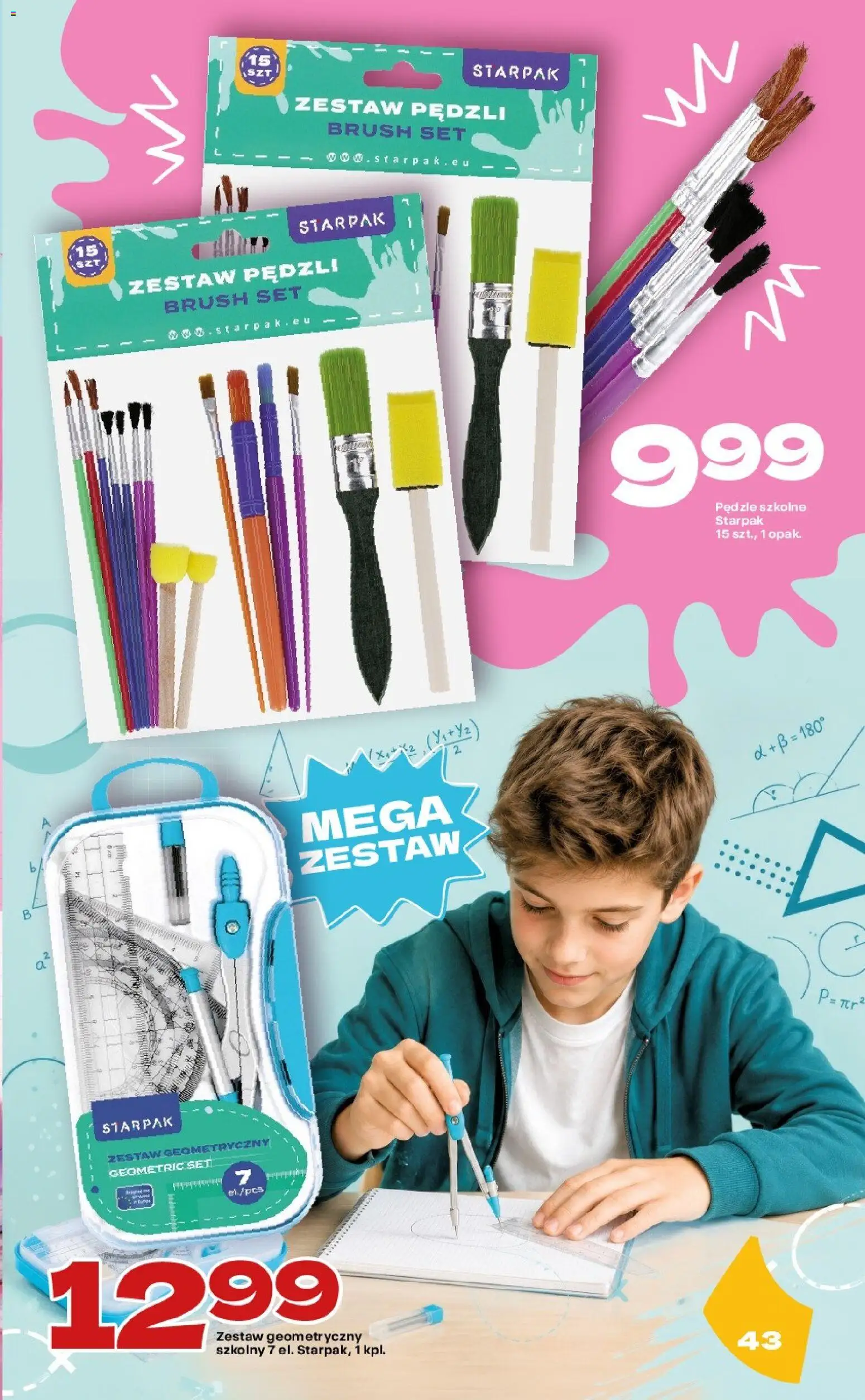 Twój Market gazetka - Katalog szkolny od 20.07.2026 | Strona: 43