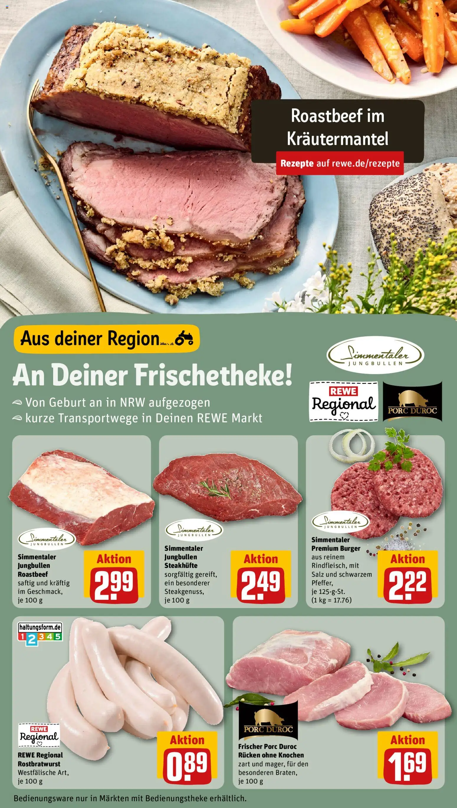 Rewe ihr Kaufpark Prospekt – gültig ab 31.08.2026 | Seite: 12 | Produkte: Burger, Roastbeef, Salz