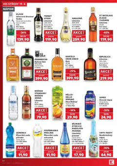Náhled letáku Kaufland leták od 19.08.2026 | Strana: 42