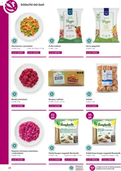 Pogląd oferty "Kapusta czerwona zasmażana, z rodzynkami, opak. 3 kg" - ważna od 29.05.2025 | Strona: 28 | Produkty: Buraki, Marchewka, Warzywa, Marchewka z groszkiem