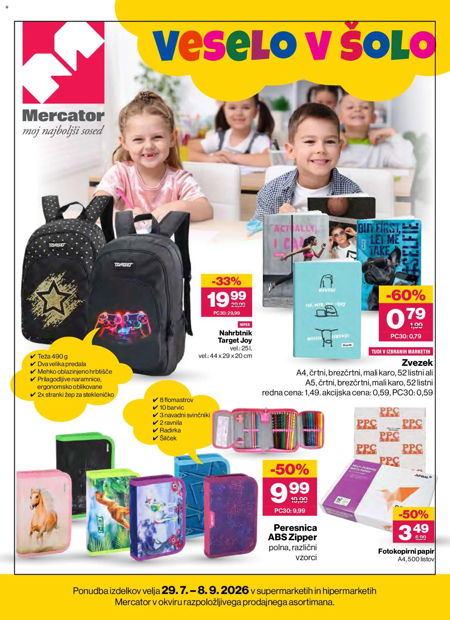 Novi Mercator katalog ponudbe – veljaven od 29.07.2026 | Stran: 1