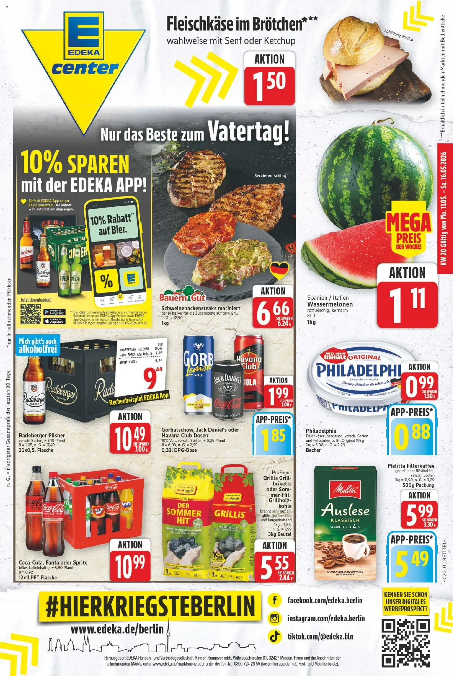 E center Prospekt 	 – gültig ab 11.05.2026 | Seite: 1